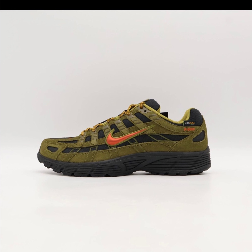IH0946-300 Nike P-6000 Premium Cordura Olive Flak Black Quantum Moss new - Picture 2 of 6